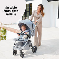 Thumbnail for LIGHT-WEIGHT FOLDABLE BABY STROLLER