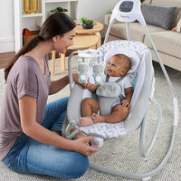 Thumbnail for INGENUITY 2-IN-1 VIBRATING LIGHTWEIGHT BABY SWING