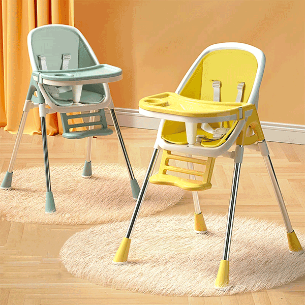 MULTI FUNCTIONAL 2 IN 1 BABY FEEDING CHAIR WITH REMOVABLE TRAY
