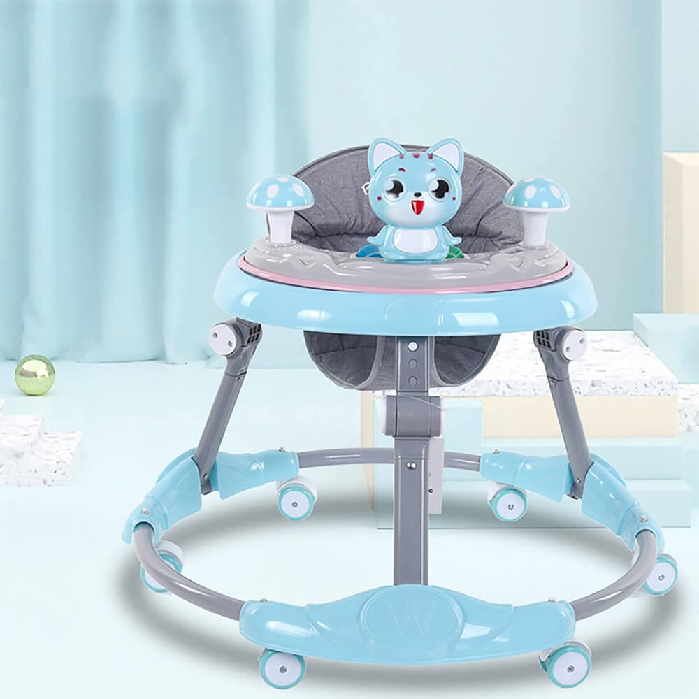 FOLDABLE BABY WALKER WITH MUSIC LIGHT