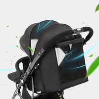 Thumbnail for LIGHT-WEIGHT FOLDABLE BABY STROLLER WITH TWO WAY HANDLE