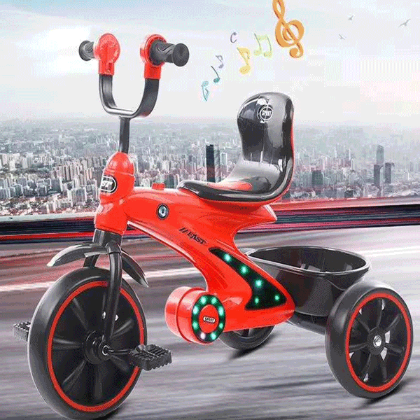 KIDS IMPORTED LATEST TRICYCLE WITH LIGHT & MUSIC