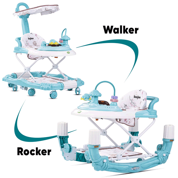 MULTIFUNCTION BABY WAKER PUSH ANTI ROLLOVER WALKER 3-IN-1