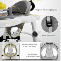 Thumbnail for MULTI-FUNCTIONAL BABY WALKER WITH HEIGHT ADJUSTABLE