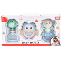 Thumbnail for BABY RATTLE TOYS & TEETHER 3 PCS - 1 BOX