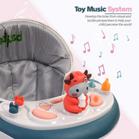 Thumbnail for NEW DESIGN MULTI-FUNCTIONAL FULL FIBER BABY WALKERS WITH TOY