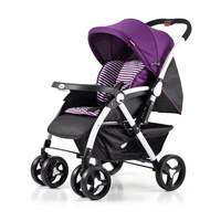Thumbnail for KINLEE BIG SIZE BABY STROLLER FOLDABLE & 2 WAY HANDLE