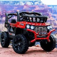 Thumbnail for OFFROAD CAREER JEEP BATTERY OPRATED KIDS RIDE ON JEEP