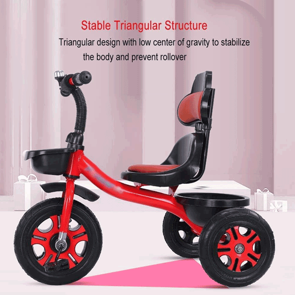 KIDS IMPORTED TRICYCLE WITH SOFT SEAT