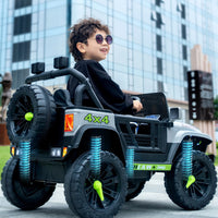 Thumbnail for JEEP RUBICON BATTERY OPRATED KIDS RIDE ON JEEP
