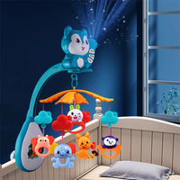Thumbnail for HANGING MUSICAL BABY RATLLE COT MOBILE