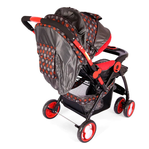JUNIOR BABY FOLDABLE STROLLER WITH SEAT ADJUSTABLE