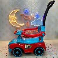 Thumbnail for BUGGATI 2 IN 1 KIDS TOLO CAR WITH HANDLE