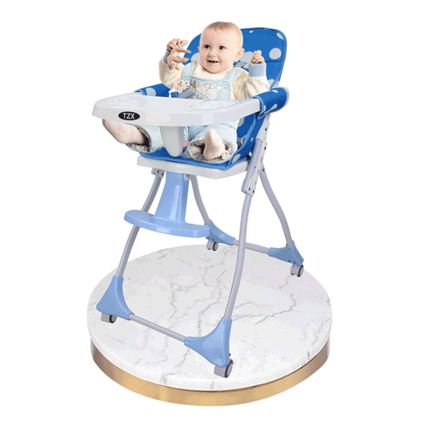 BABY HIGH & FOOD CHAIR FOLDABLE WITH ADJUSTABLE TRAY