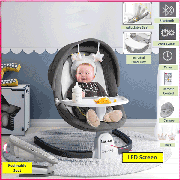 KIDILO BABY ELECTRIC SWING & EASY CHAIR