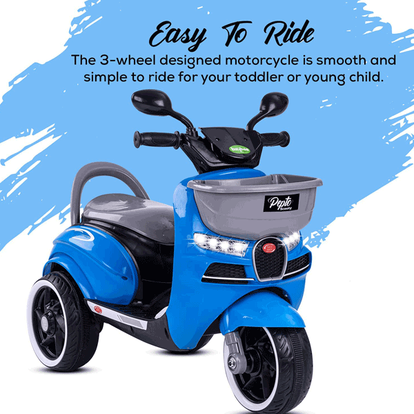KIDS BATTERY OPERATED RIDE ON BIKE & SCOOTER