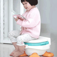 Thumbnail for A+B KIDS & BABIES POTTY SEAT AND TRAINER DUCK STYLE