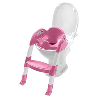 Thumbnail for 2 IN 1 FOLDABLE KIDS POTTY TRAINER SEAT & TOILET SEAT