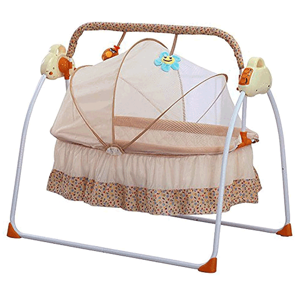 BABY CRADLE ELECTRIC SWING & BED WITH REMOTE