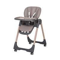 Thumbnail for KIDILO BABY HIGH CHAIR FOLDABLE WITH HEIGHT & SEAT ADJUSTABLE