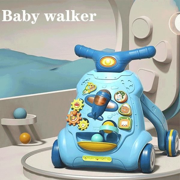 BABY ACTIVITY WALKER WITH EDUCATIONAL LEARNING TOYS