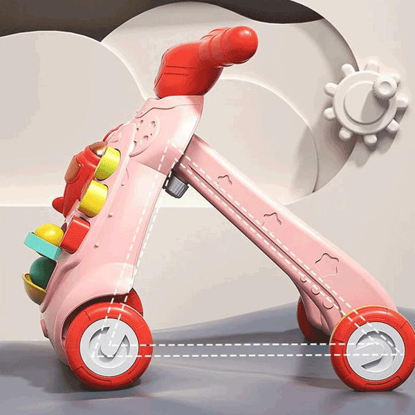 BABY ACTIVITY WALKER WITH EDUCATIONAL LEARNING TOYS