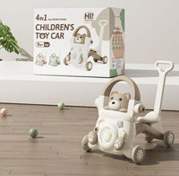 Thumbnail for BABY FOLDABLE 3-IN-1 MULTIFUNCTIONAL WALKING WALKER