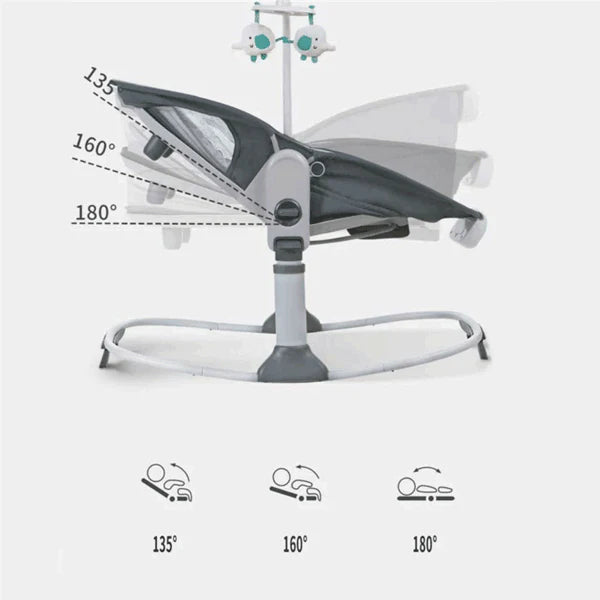 Mastela Delux 6 in 1 Multifunctional Bassinet & Rocker