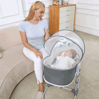 Thumbnail for Mastela Delux 6 in 1 Multifunctional Bassinet & Rocker