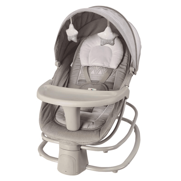 Mastela Delux 4 In 1 Electric Swing Bassienet Rocker & Food Tray