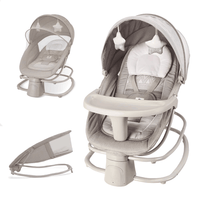 Thumbnail for Mastela Delux 4 In 1 Electric Swing Bassienet Rocker & Food Tray