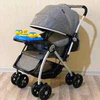 Thumbnail for Big Size Foldable Baby Stroller With Play Rattles