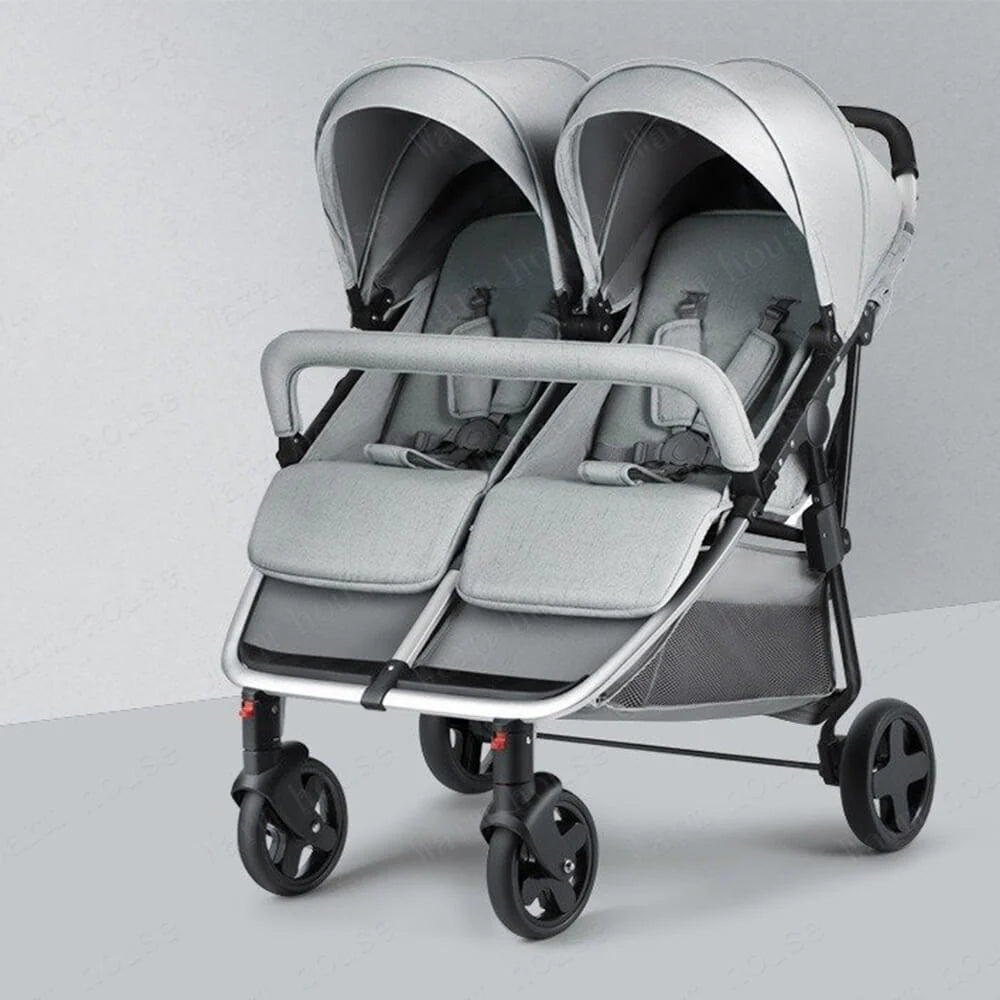 Big Size Twin Baby Foldable Stroller