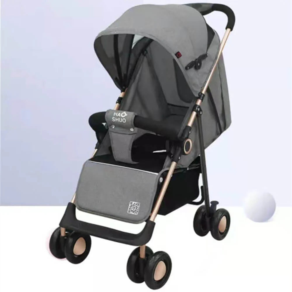 Haoshuo Compact Foldable Baby Stroller