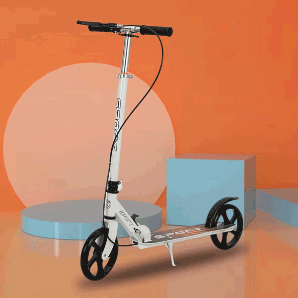 KIDS BIG SIZE FOLDABLE SCOOTY WITH BRAKE