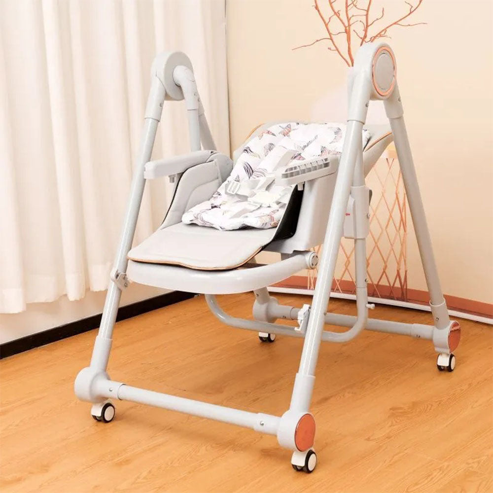 Multifunctional Baby High Feeding Chair With Swing Function