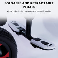 Thumbnail for KIDS TRICYCLE WITH HEAD COVER AND PUSHING HANDLE
