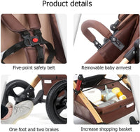 Thumbnail for KIDILO BABY STROLLER FOR TRAVEL FRIENDLY