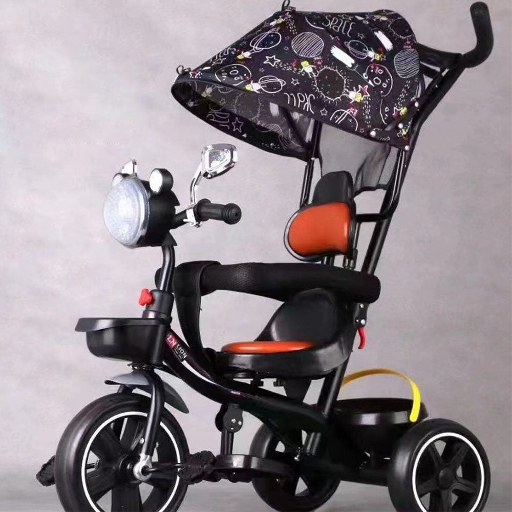 3 IN 1 BABY TRICYCLE WITH ADJUSTABLE PUSH HANDLE