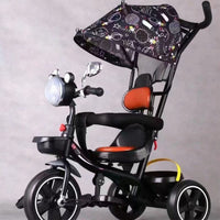 Thumbnail for 3 IN 1 BABY TRICYCLE WITH ADJUSTABLE PUSH HANDLE
