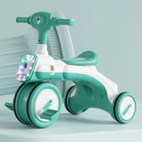 Thumbnail for KIDS STYLISH TRICYCLE WITH LIGHTS AND COMFORTABLE SEAT
