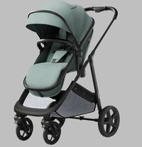 Thumbnail for FOLDABLE BABY STROLLER WITH SOFT PUSHABLE HANDLE