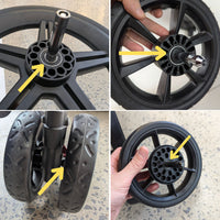 Thumbnail for FOLDABLE BABY STROLLER WITH SOFT PUSHABLE HANDLE