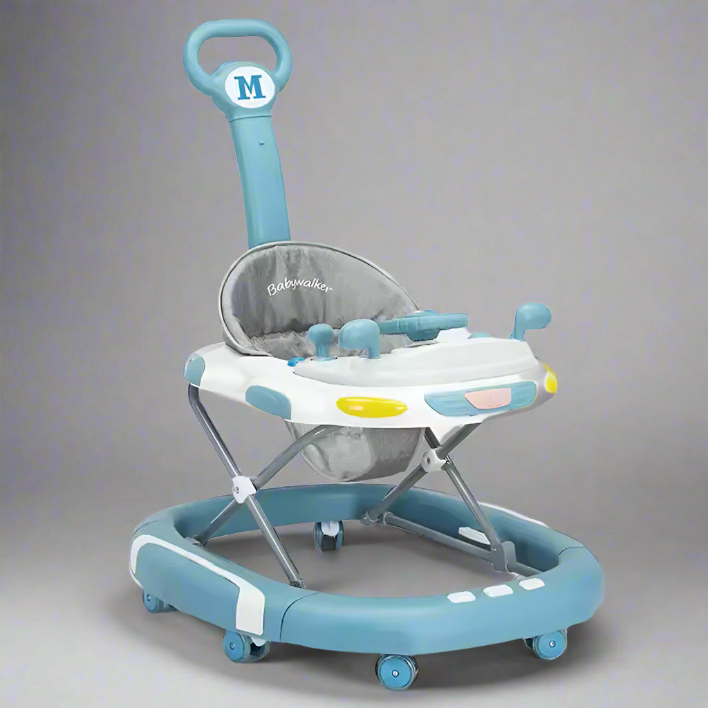 4 in 1 Height Adjustable Musical Baby Walker