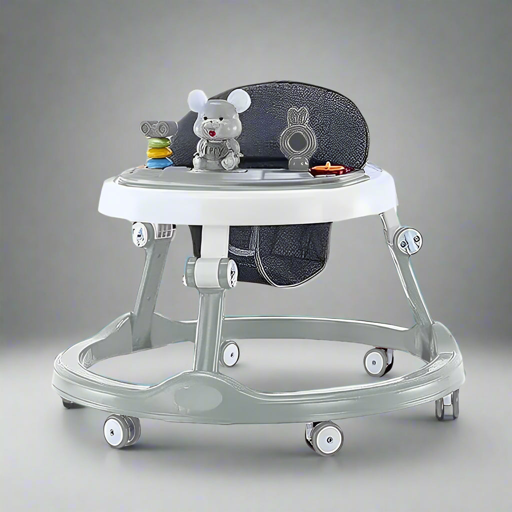 Fully Fiber Round Shape Foldable Baby Walker