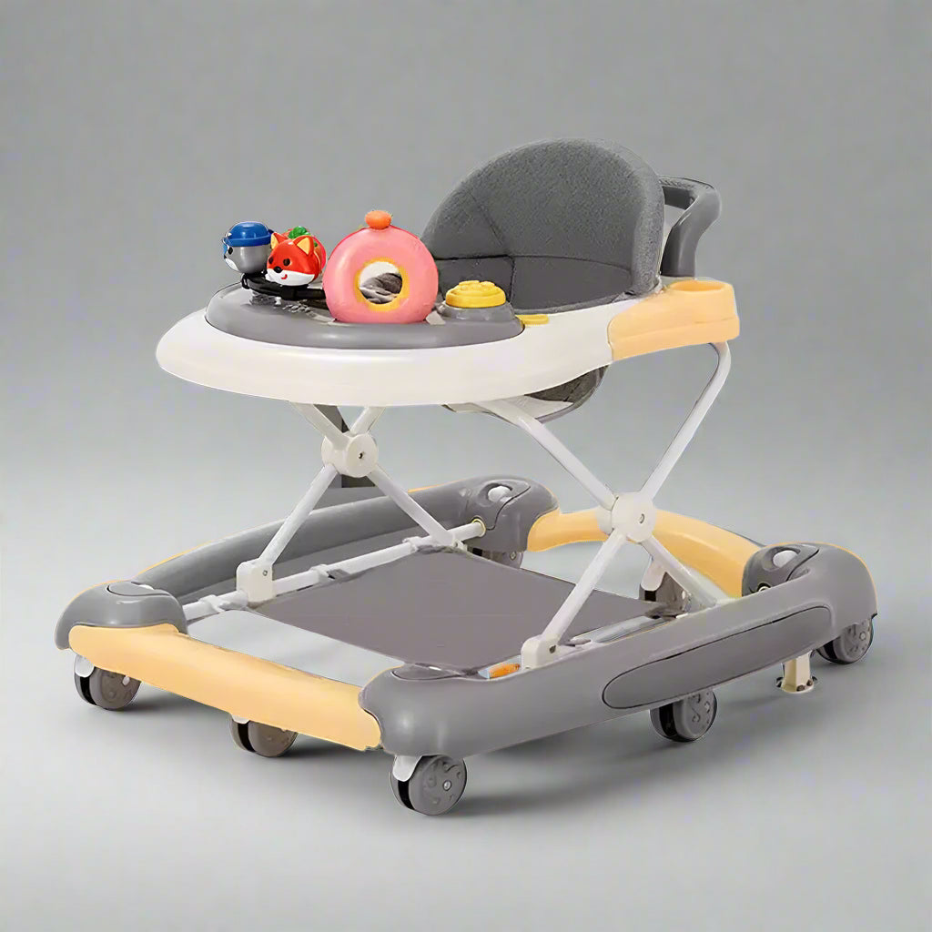 Multi-functional Anti Rollover Baby Walker