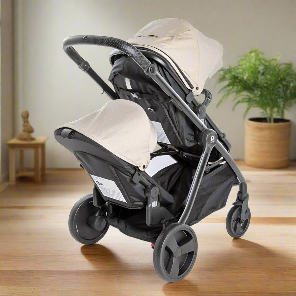 Premium Baby 1+1 Double Compact Stroller