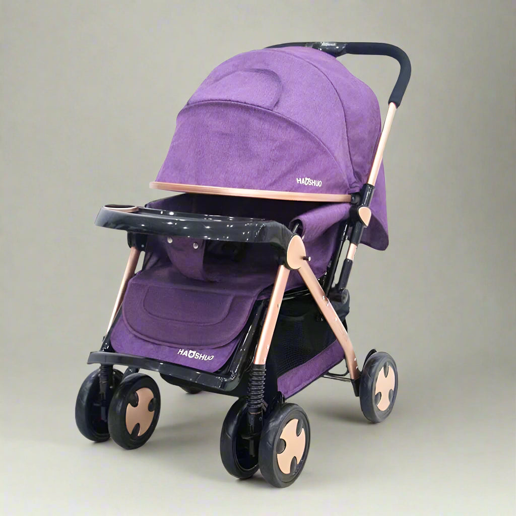 Haoshuo Luxury Foldable Baby Stroller