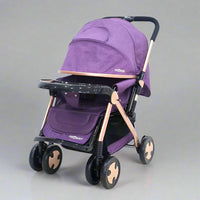 Thumbnail for Haoshuo Luxury Foldable Baby Stroller