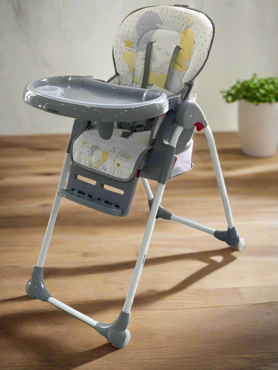 Feeding High Chair Grey For Baby